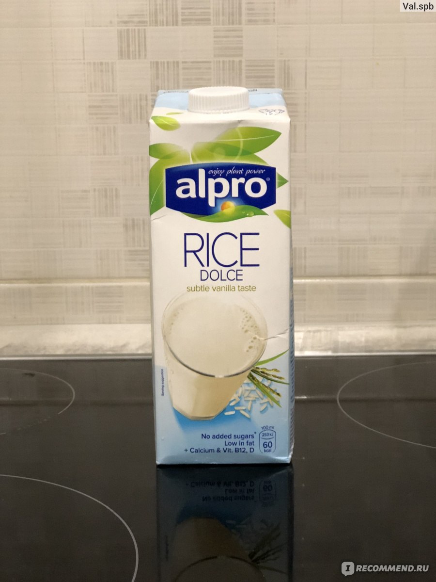 Соевые продукты Alpro soya Vanilla - «Вкуснятина? Внимательно аллергикам❗️»  | отзывы