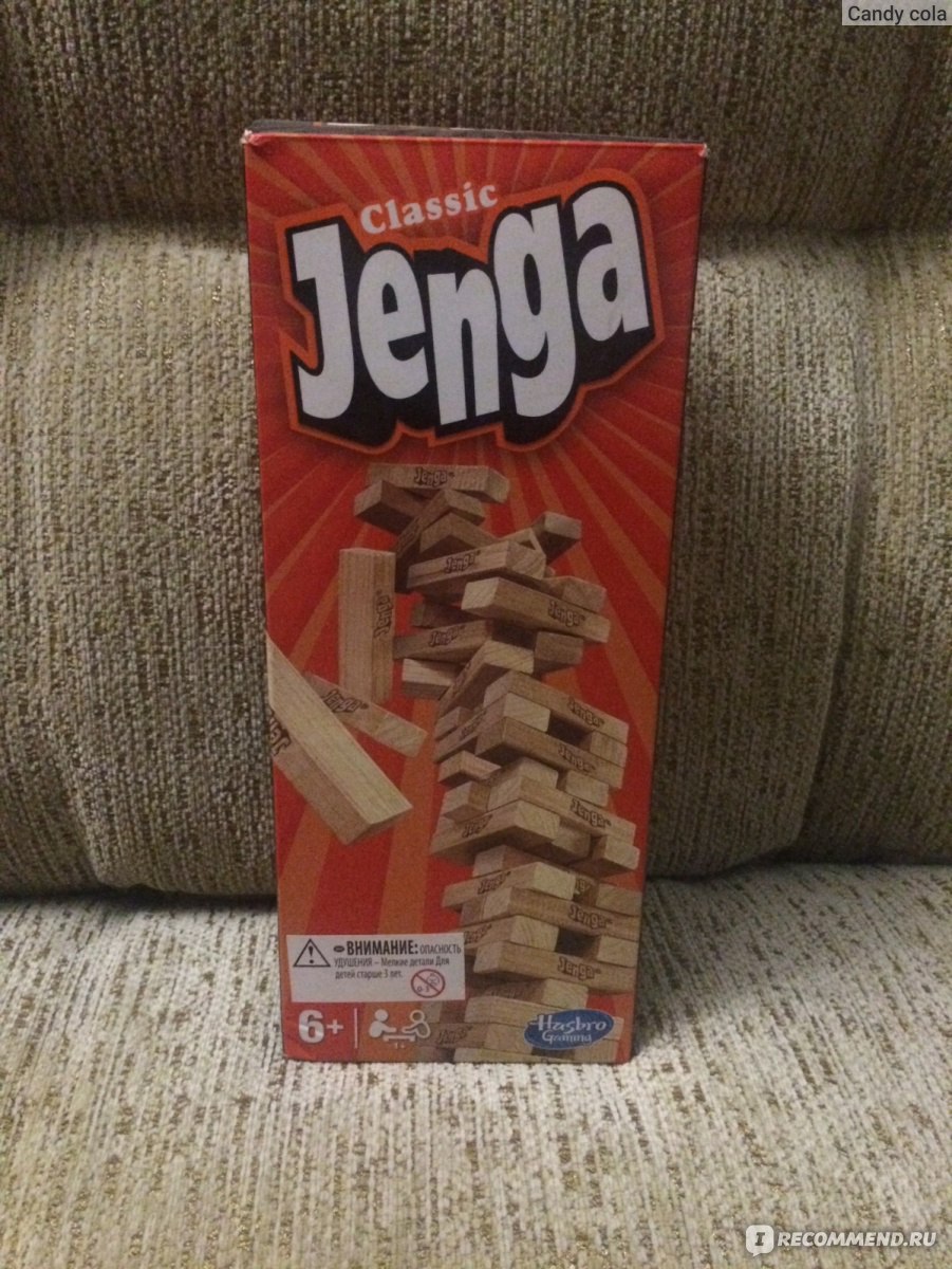 Hasbro Настольная игра Дженга Jenga - «Как заманить друзей в гости?» |  отзывы