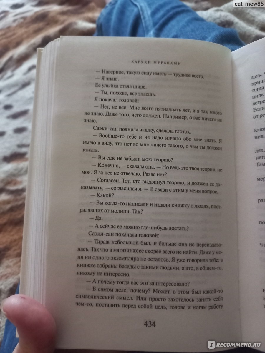 Кафка на пляже, Харуки Мураками - «Загадочный сюжет, кошки, вороны и песни.»  | отзывы