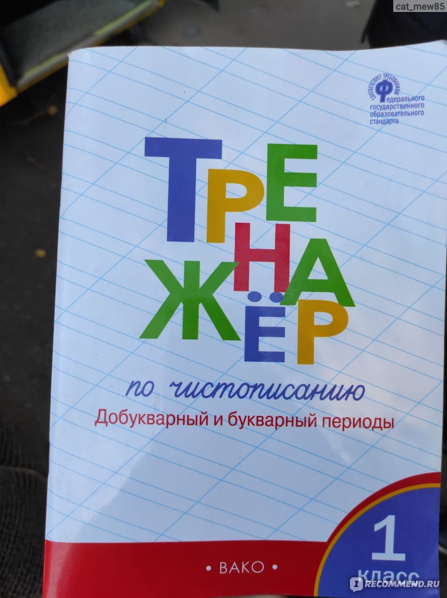 Тренажёр по чистописанию послебукварный период 1 класс. Жиренко Ольга  Егоровна, Лукина Таисия Михайловна - «Очень пригодился в 1 классе. » |  отзывы