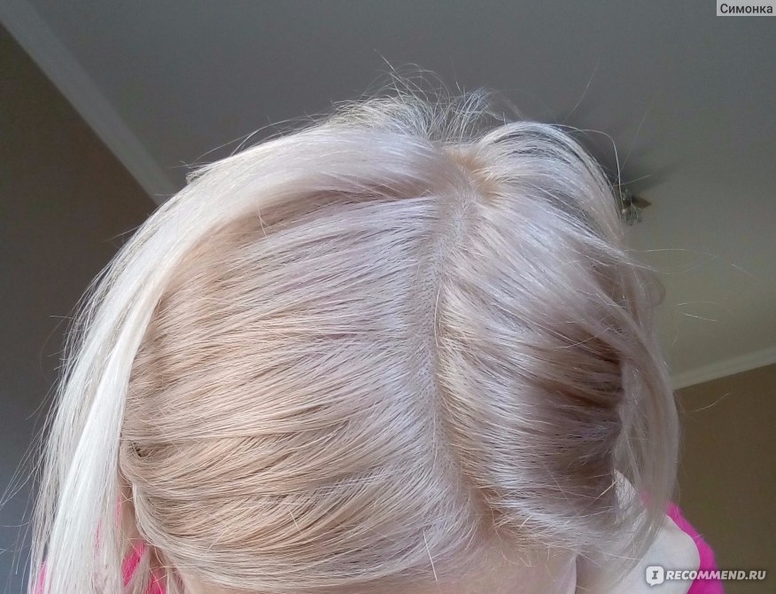 Тонирующая краска для волос без аммиака холодный блонд