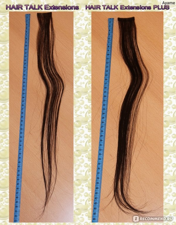 Наращивание лент с имитацией роста волос