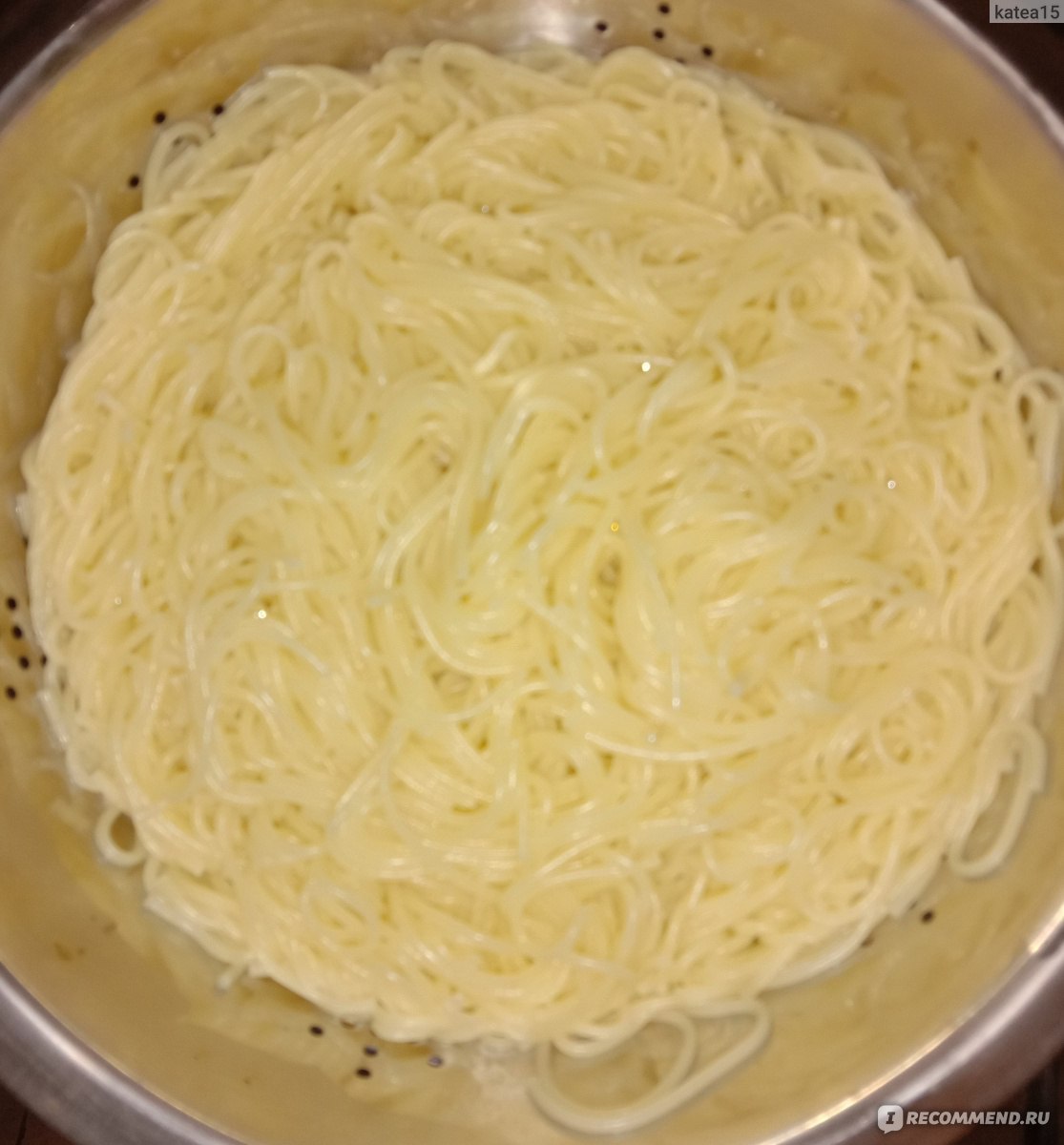 Макаронные изделия PastaZara Capellini - «Универсальный гарнир быстрого  приготовления. Расскажу, как правильно варить, приложу простой и вкусный  рецепт» | отзывы