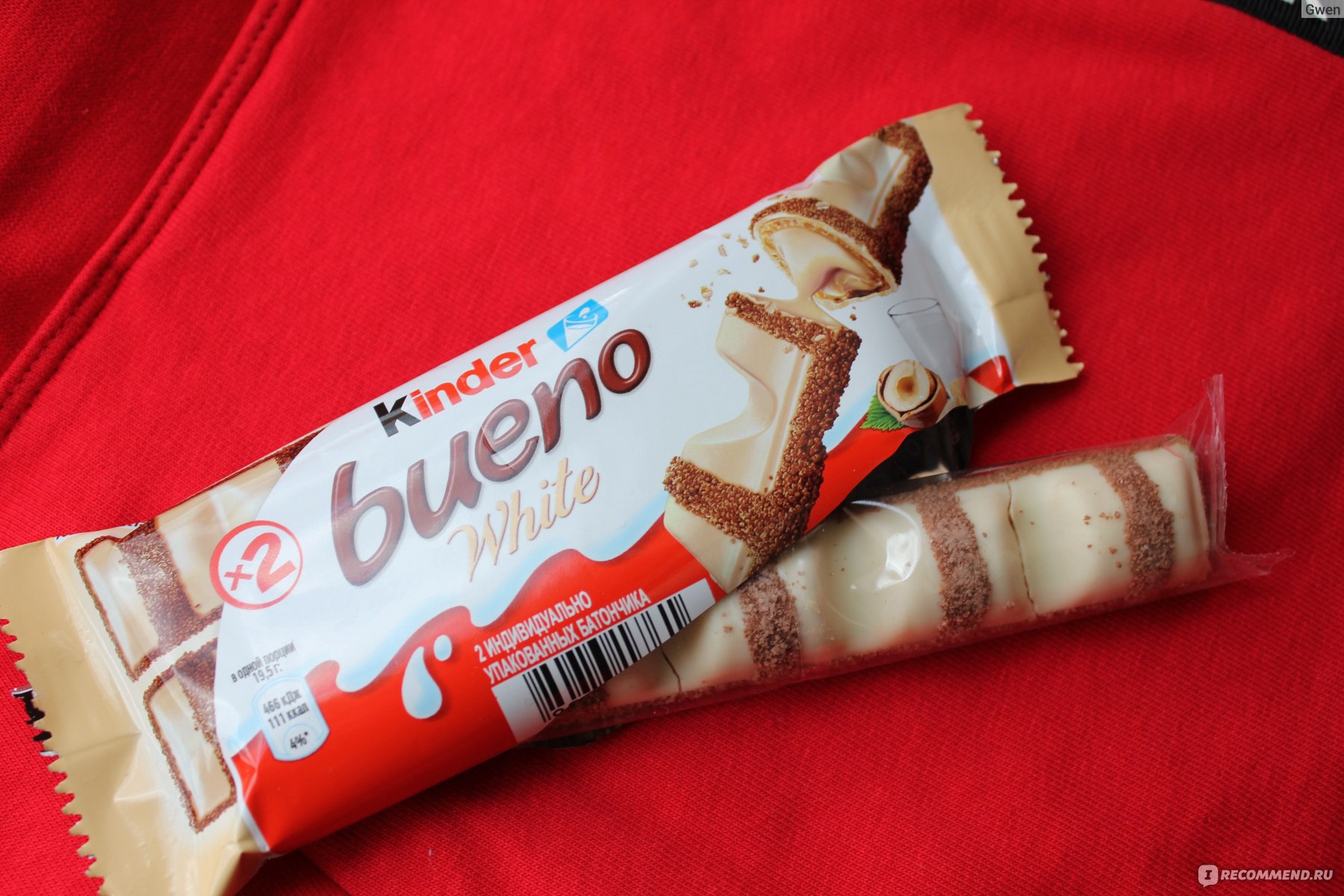 Вафли kinder bueno в Молочном шоколаде, 43 г