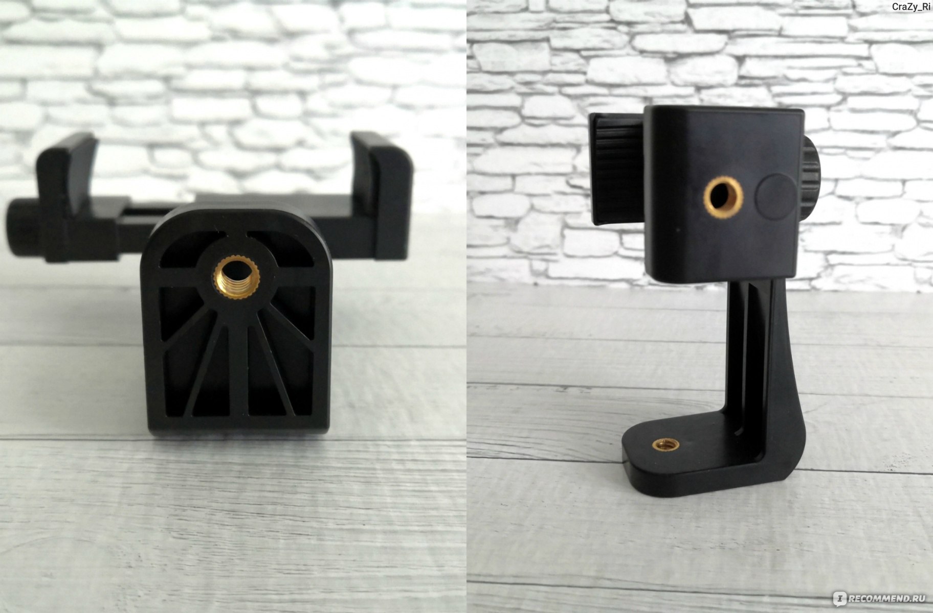 Держатель для телефона Aliexpress крепление для штатива Rovtop Tripod mount  adapter holder for phone holder vertical 360 Rotation tripod stand iPhone X  7 Pius samsung tripod - «Маленькое счастье домашнего видеоблогера ?