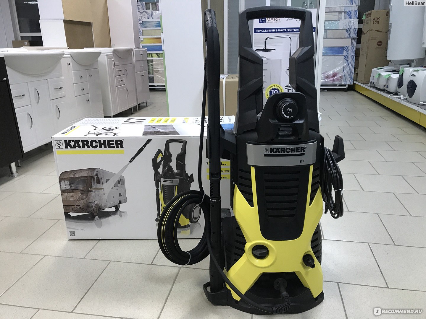 Автомойка Karcher K7 - «Избыточная производительность и мощность для дома и  одного автомобиля.» | отзывы