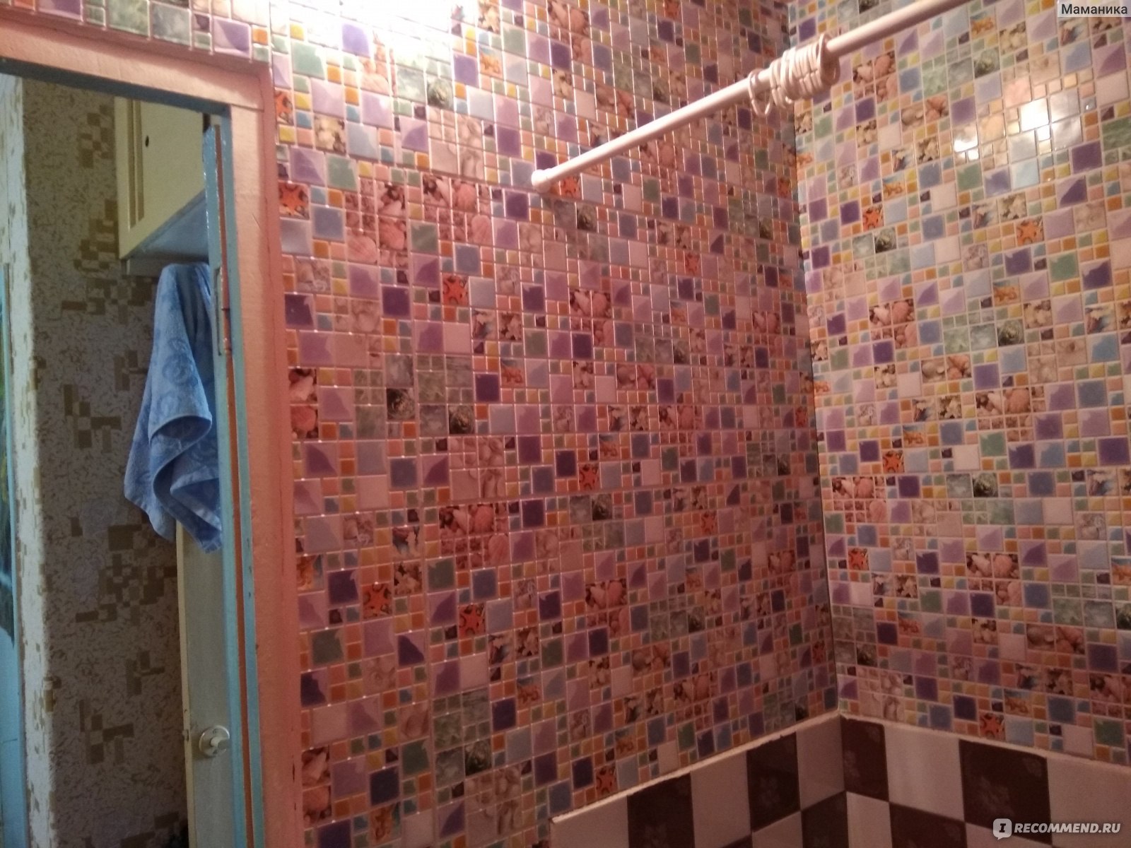 Декоративные панели ПВХ мозаика Луксор - «Ремонт в ванной без  плитки...возможно!» | отзывы