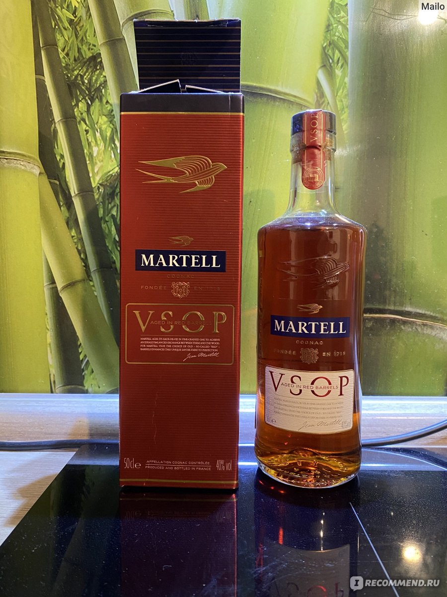 Коньяк Martell VSOP Aged in red barrels - «Очень вкусный и приятный» |  отзывы