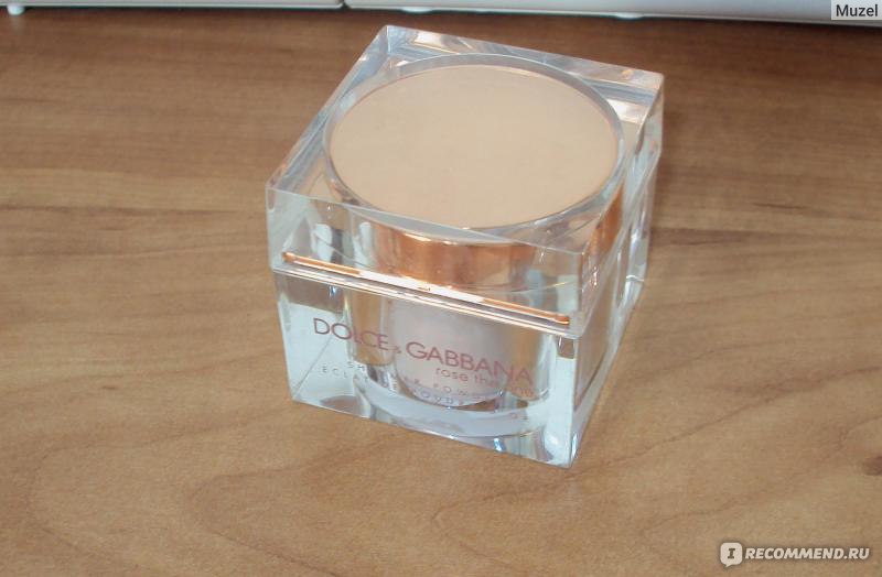 Dolce gabbana rose hotsell the one shimmer powder