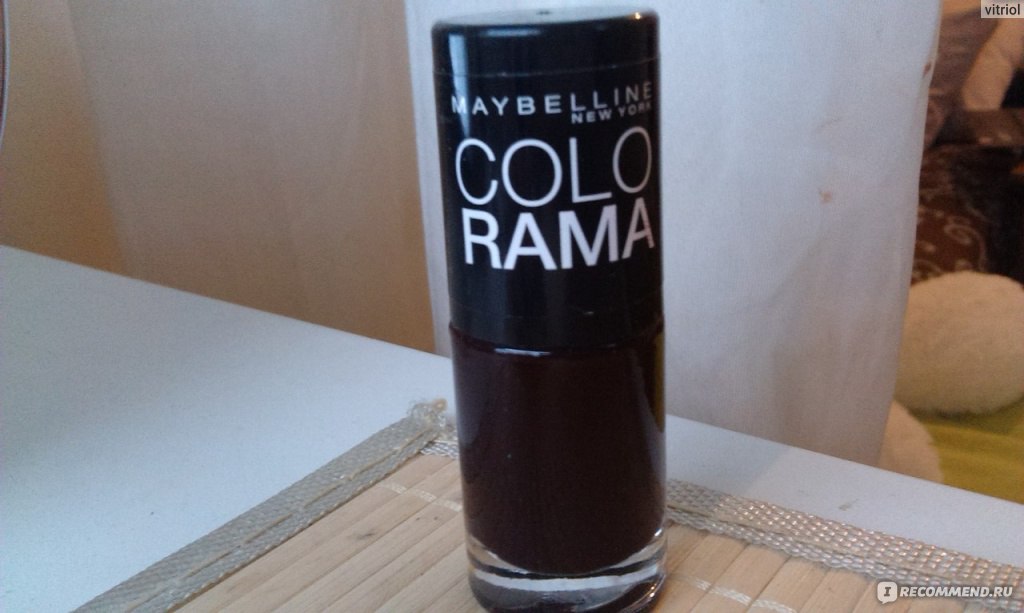 Лак для ногтей MAYBELLINE Colorama - «Лак для ногтей MAYBELLINE ...
