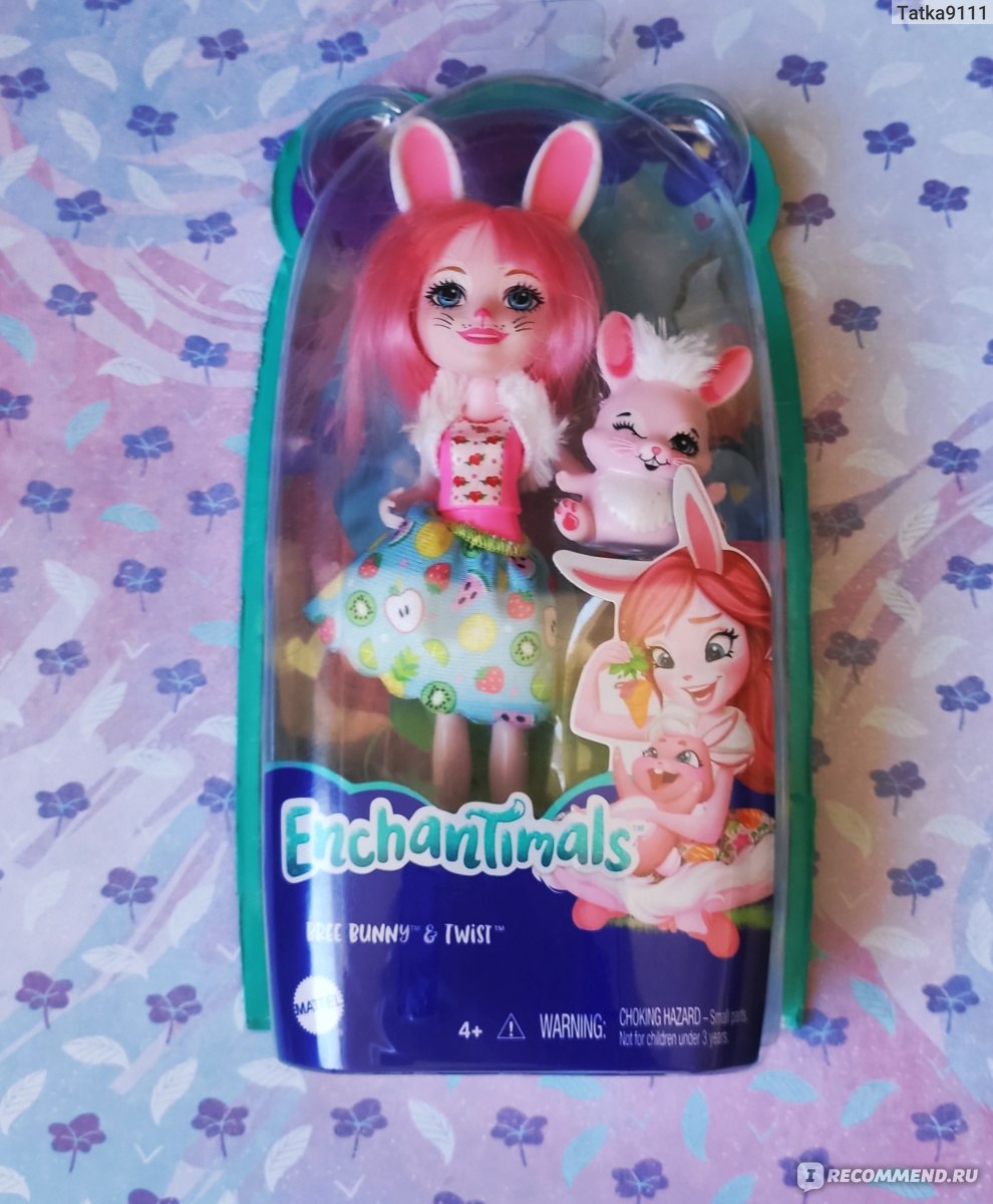 Mattel Кукла Enchantimals с питомцем - Бри Кроля - «Mattel Кукла  Enchantimals с питомцем - Бри Кроля. Симпатичный наборчик.» | отзывы