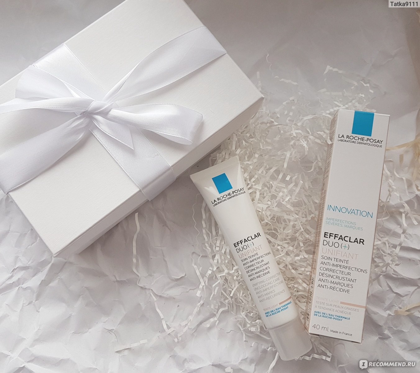 Effaclar duo m корректирующий крем гель