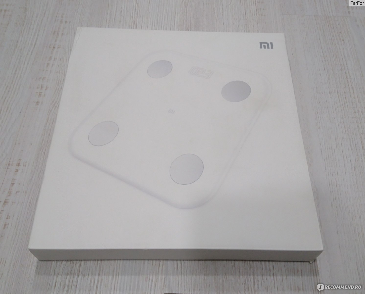 Умные весы Xiaomi Mi Body Composition Scale фото