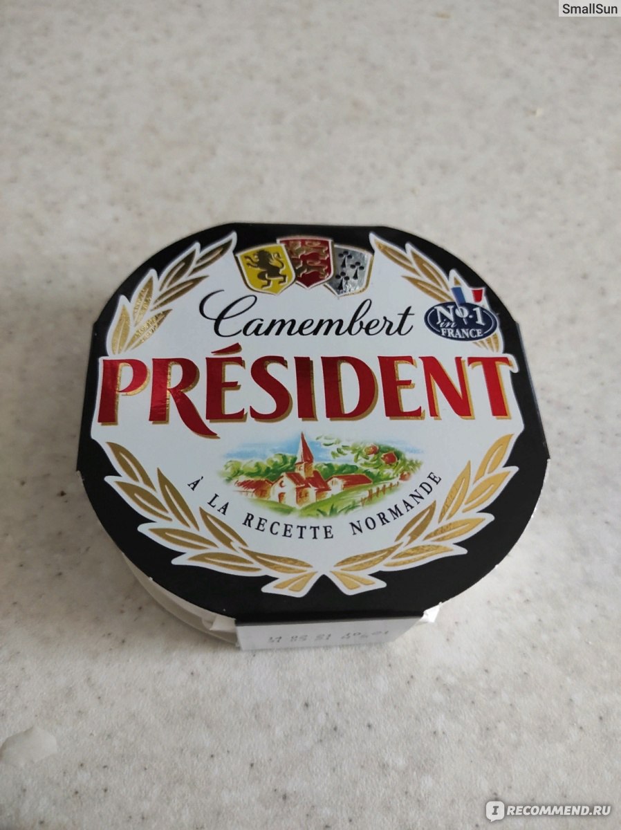 Сыр PRESIDENT Camembert - «Запах пенициллина и аммиака, густая белая  плесень... И это вкусно! Угощаю всех и рекомендую. Бонус: мой рецепт  запеченного камамбера.» | отзывы