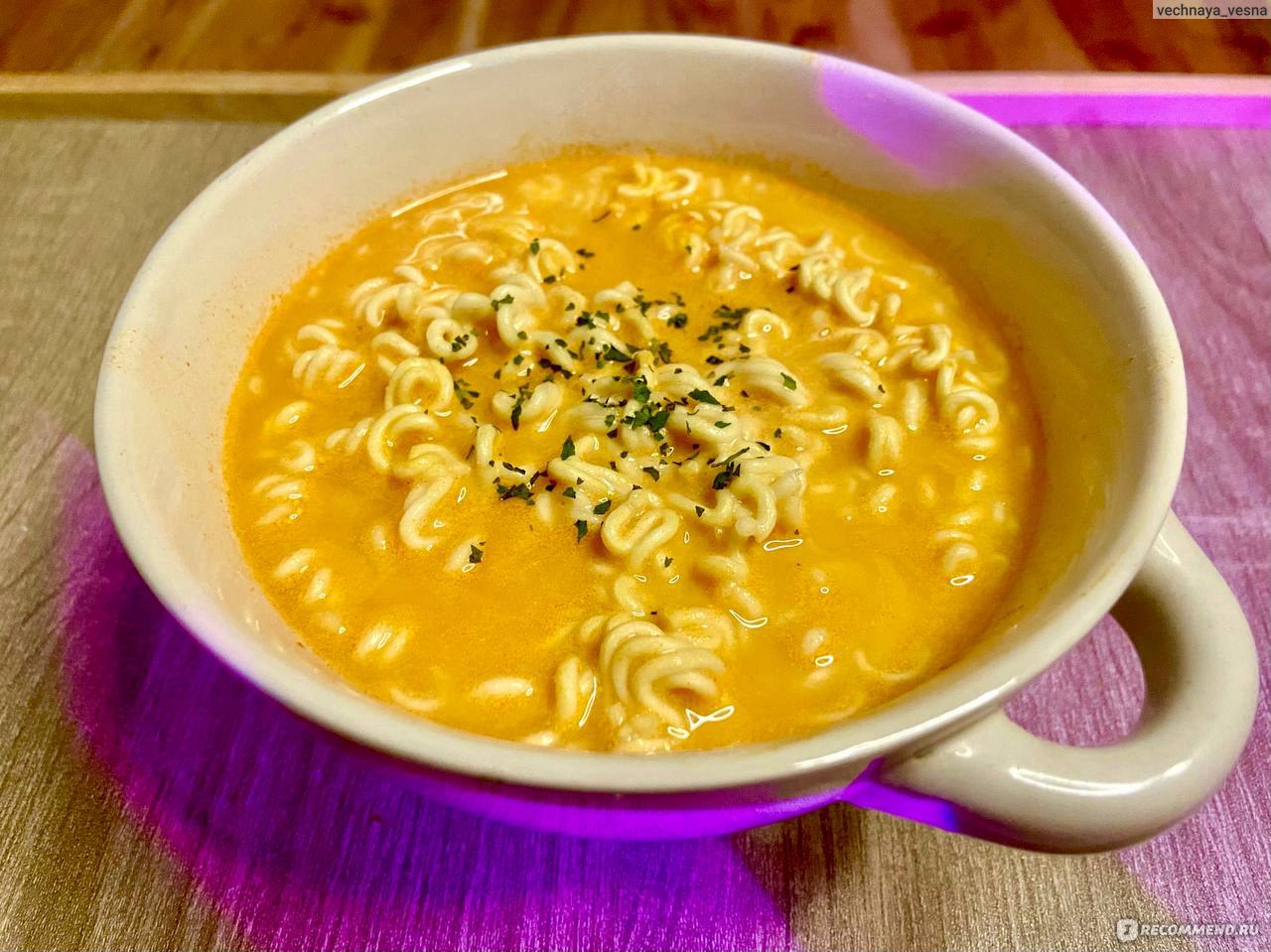 Лапша быстрого приготовления Samyang Cheese Ramen - «Очень сырная и  остренькая лапша Cheese Ramen от Samyang 🍜» | отзывы