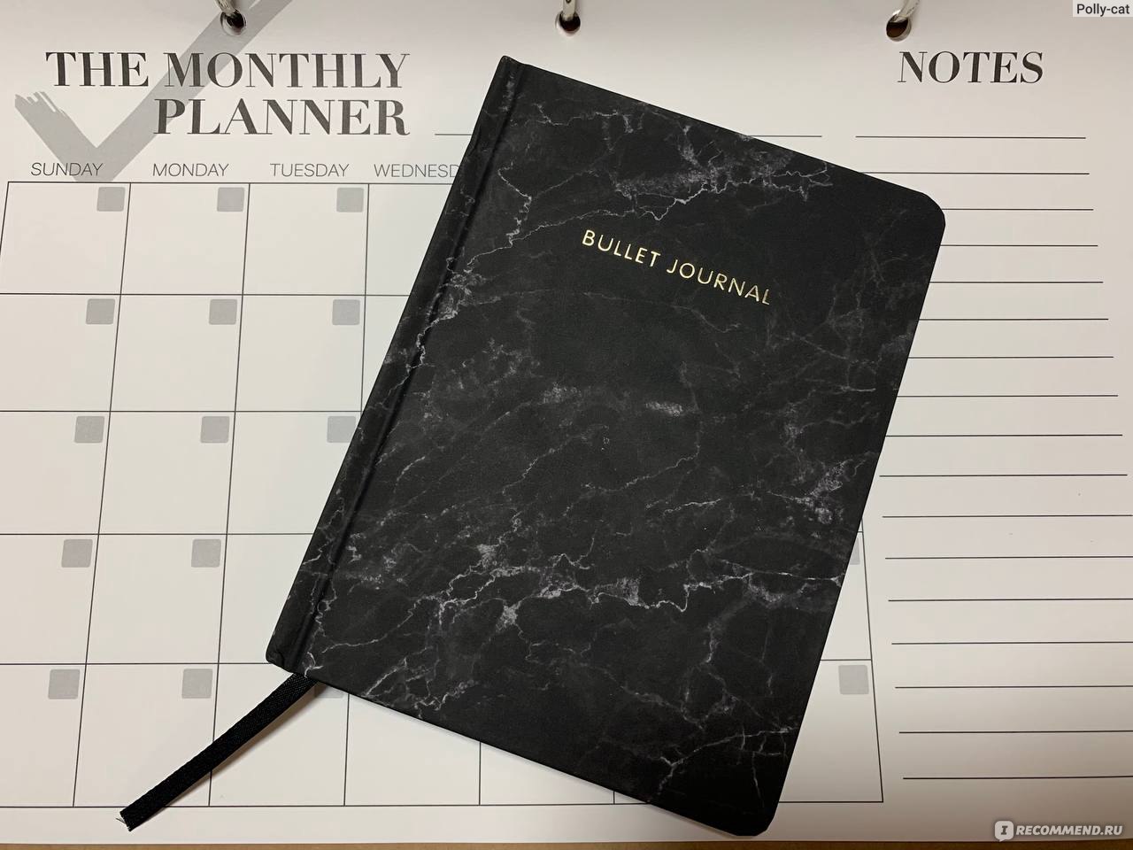 Блокнот в точку: Bullet Journal - «Блокнот в точку, который поможет в  планировании! Стильное, удобное ведение ежедневника - это реально с Bullet  Journal.» | отзывы