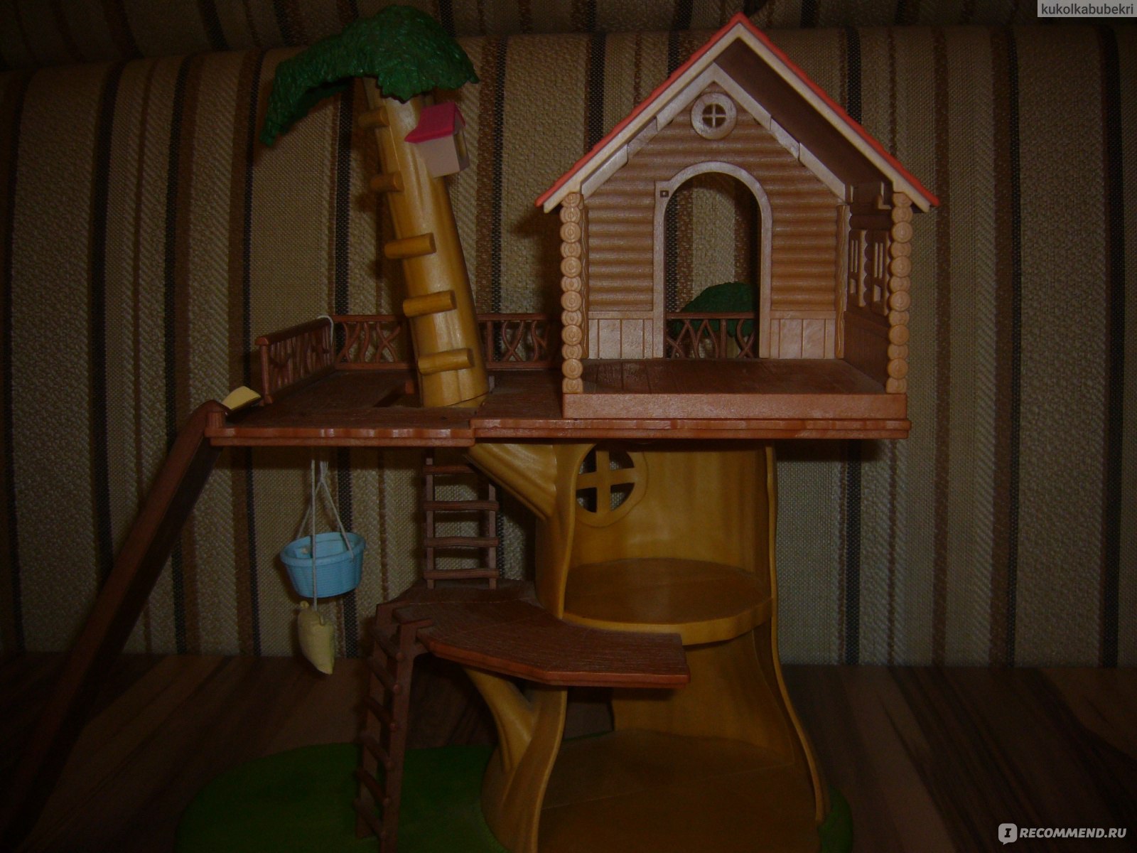 Sylvanian Families Дерево-дом (Tree House) арт.2882 - «Так вот ты какой,  домик на дереве!!! Хотела бы я на минутку стать ребенком, чтобы  наслаждаться игрой! Впрочем, я и в своем возрасте наслаждаюсь этим