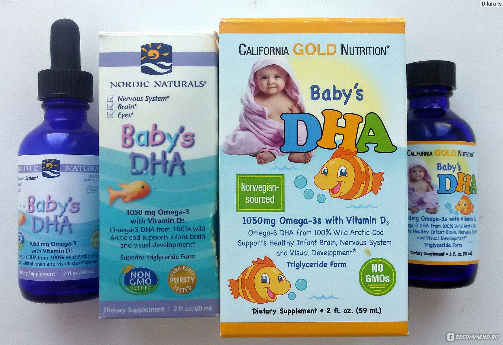 California Gold Nutrition Омега-3 Baby DHA