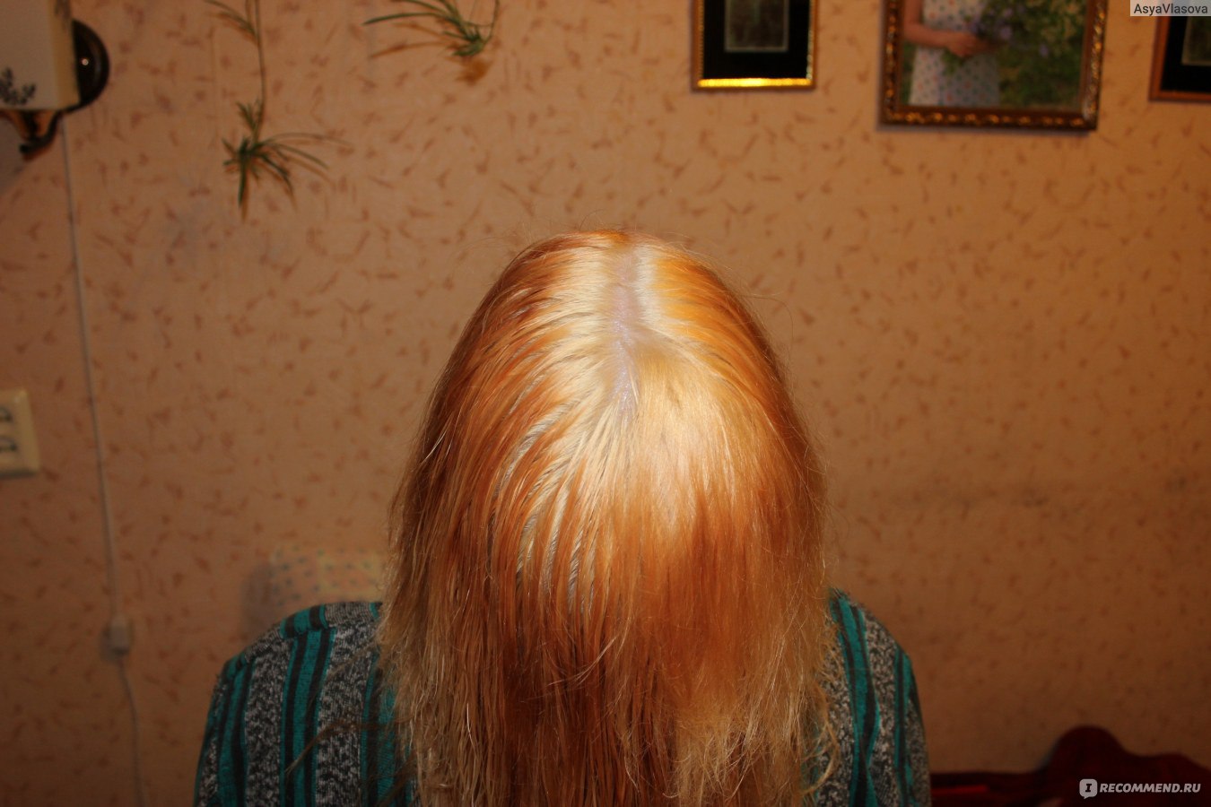 Смывка для волос блонд