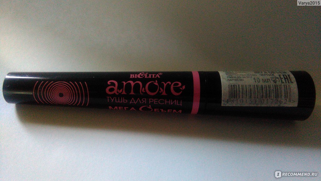 Тушь для ресниц Белита-Витэкс Amore 4D МЕГА ЭФФЕКТ НАКЛАДНЫХ ...