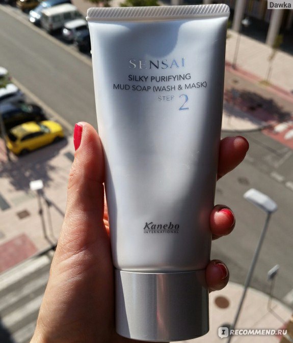 Мыло для лица Sensai Silky Purifying Mud Soap - «Лучшая умывалка для ...