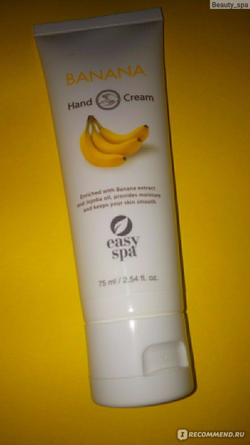 Крем для рук Easy Spa Banana - «Очень питательный крем.» | отзывы