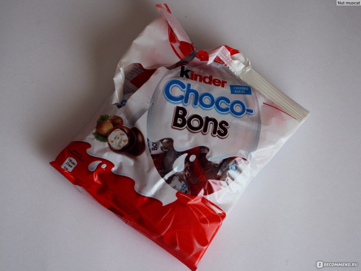 РљРѕРЅС„РµС‚С‹ kinder Schoko bons