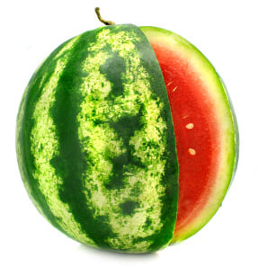 Ягода Арбуз - «Какой арбуз самый вкусный? Мои крымские воспоминания издетства...О темно-зеленых арбузах с ярко-красной мякотью!»
