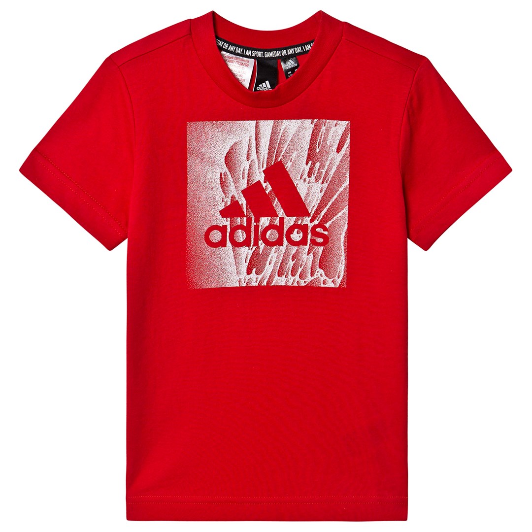 Adidas box logo tee on sale