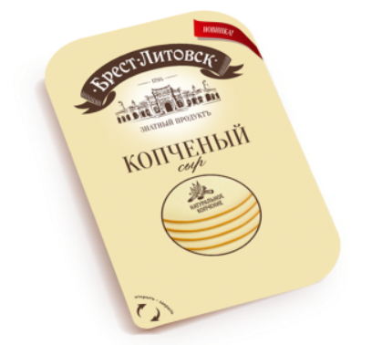 Сыр Савушкин продукт плавленый копчёный Брест-Литовск - «Продукт для