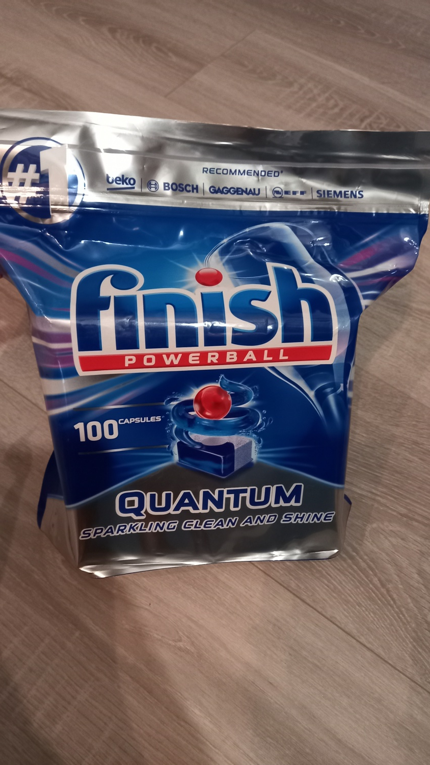 Средство для мытья посуды в посудомоечной машине Finish Quantum ...