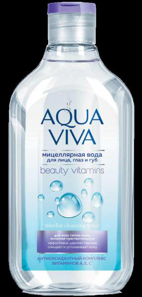 Мицеллярная вода Romax factory Aqua viva для лица, глаз и губ | отзывы