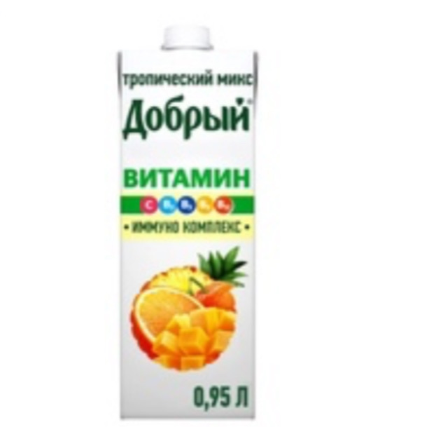 Сок Добрый Тропический микс - «Вкус и дизайн новый, а качество на ...