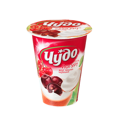 Йогурт Чудо Вкус вишня-черешня фото