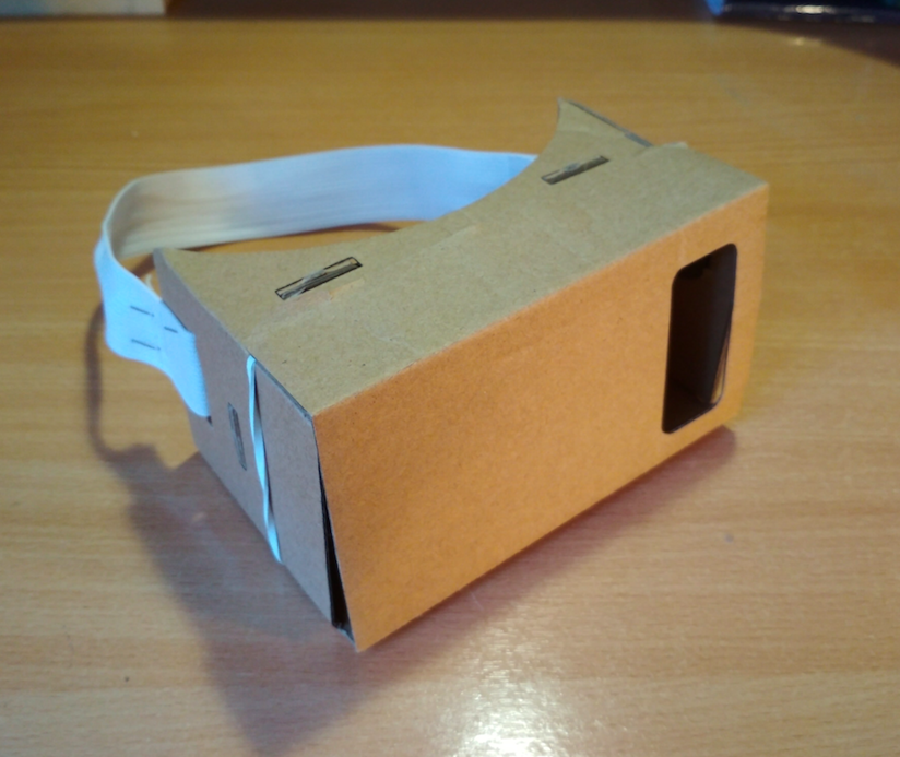 Google Cardboard (гарнитура виртуальной реальности из картона) : Brainjoy ™