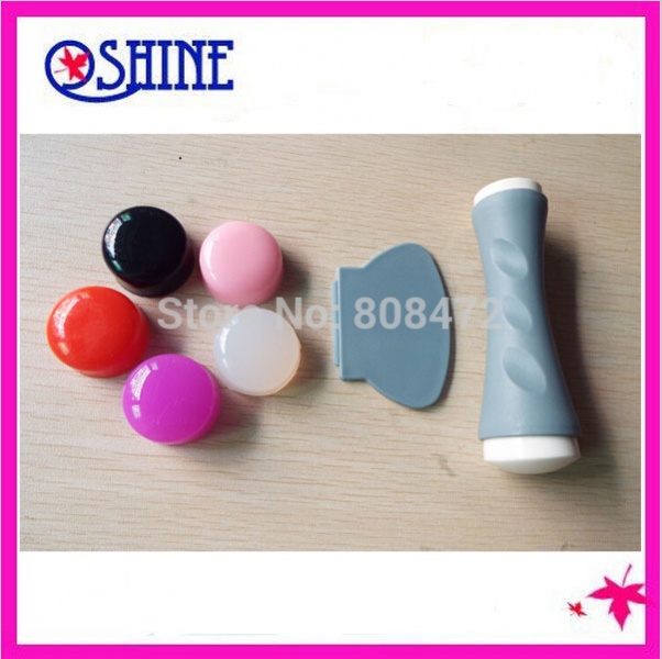 Набор для стемпинга Oshine Beauty XL double stamper with 5PCS EXTRA soft candy refill фото