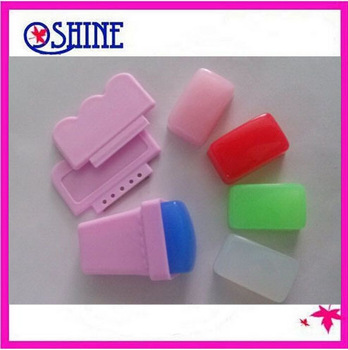 Набор для стемпинга Oshine Beauty Rectangle Stamper with 4PCS Extra soft candy refill фото