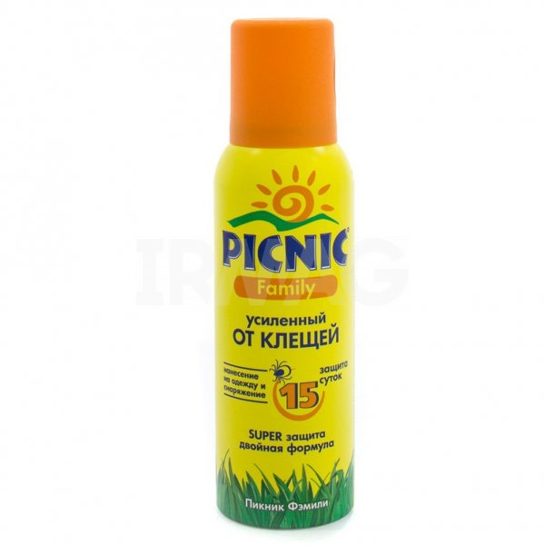 Средство от клещей Picnic Family Усиленный | отзывы