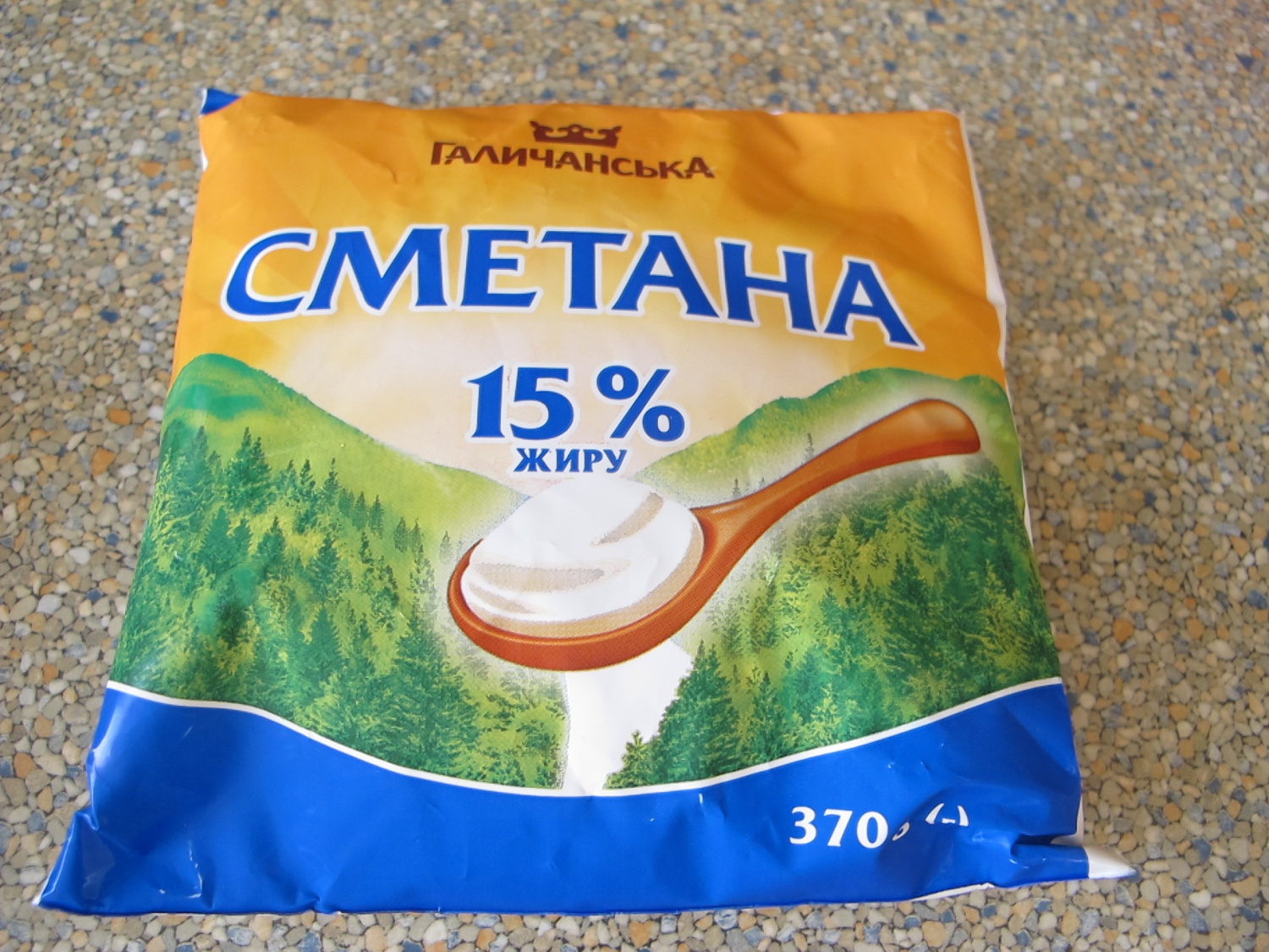 Сметана Галичанская 15% - «Традиционная сметана » | отзывы
