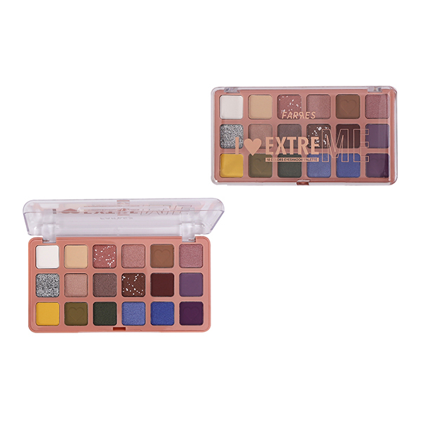 Палетка теней для век Farres cosmetics I love extreme | отзывы