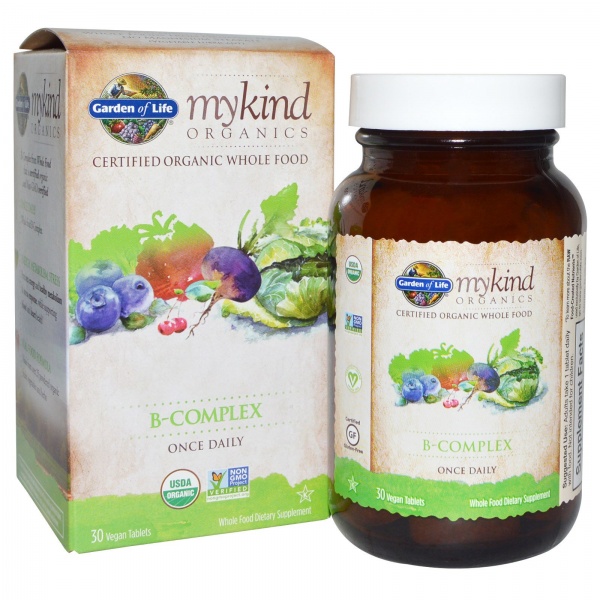 БАД Garden Of Life Mykind Organics B-complex | отзывы