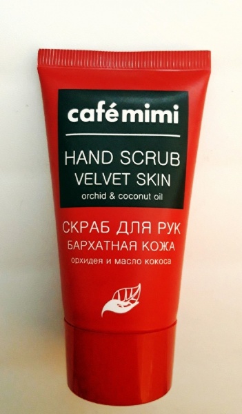 Скрабы cafe mimi. Cafe Mimi скраб для рук "бархатная кожа",50мл. Caffe Mimi для рук скраб. Cafe Mimi крем скраб для рук. Отшелушивающее средство для рук CA.