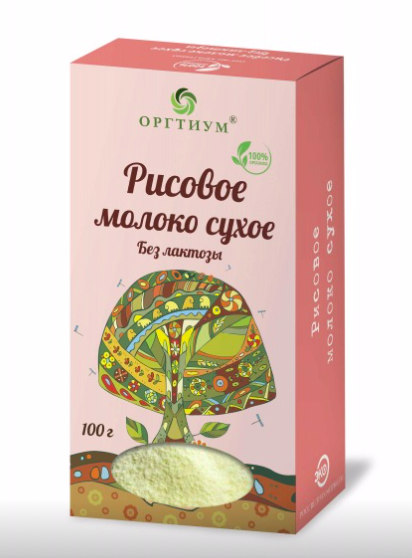 Сухое молоко Оргтиум Рисовое Без лактозы - «?Сухое рисовое молоко ...