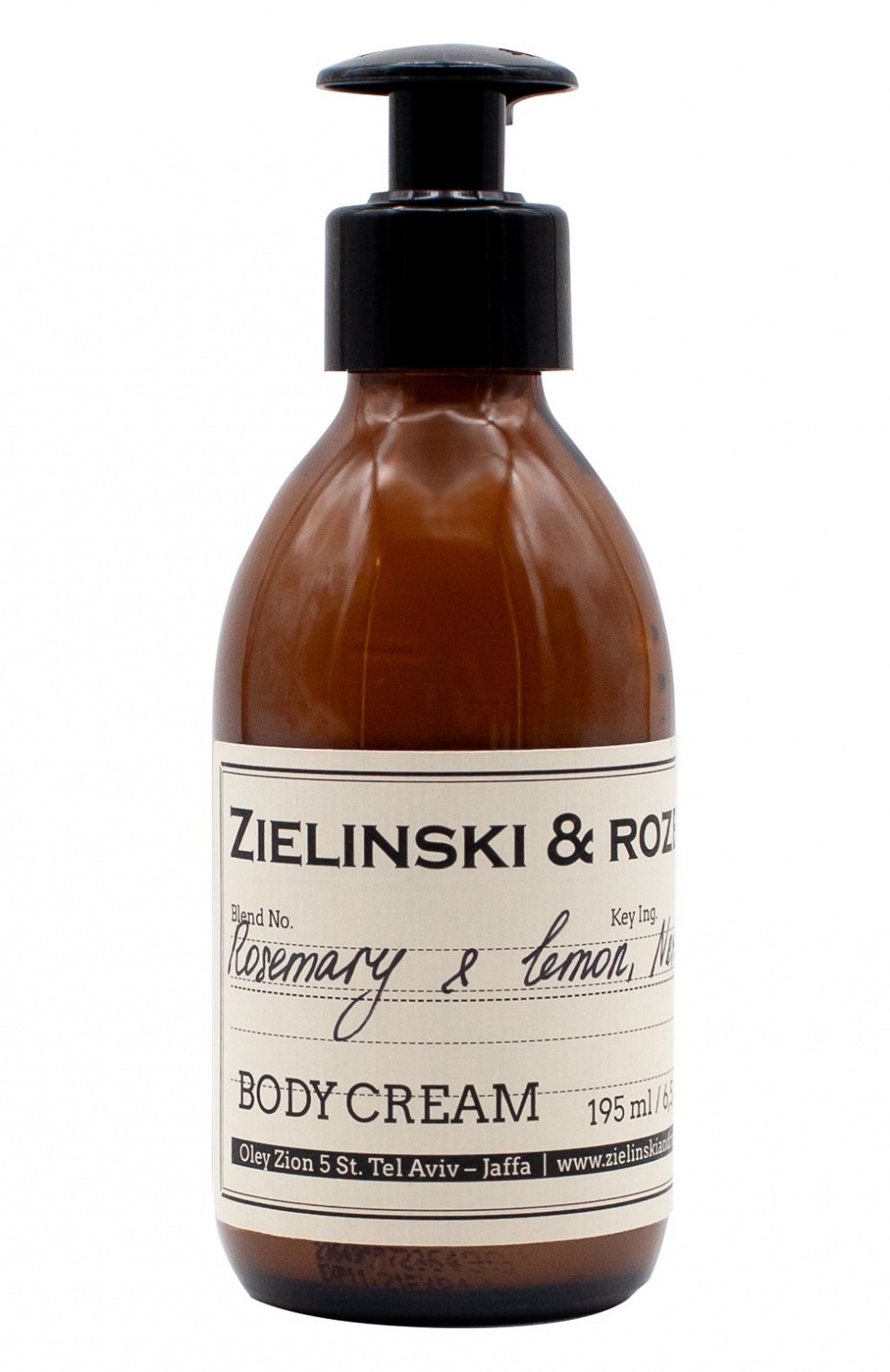 Крем для тела Zielinski & Rozen Rosemary & Lemon, Neroli фото