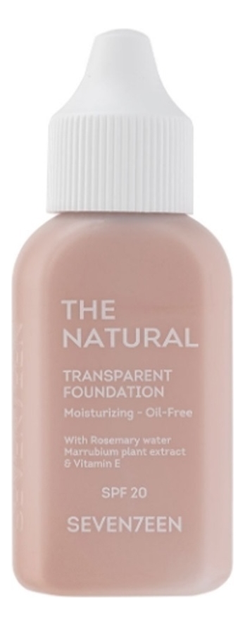 Тональный крем Seventeen The Natural Transparent Foundation SPF20 | отзывы