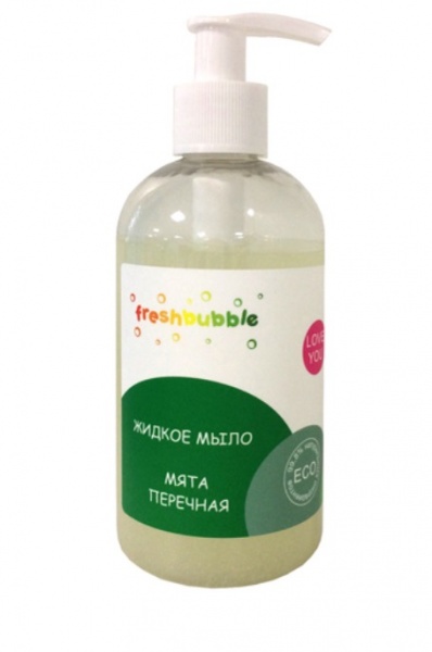 Жидкое мыло Levrana Freshbubble Мята перечная фото