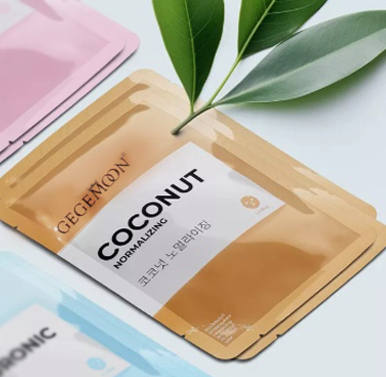 Тканевая маска для лица GEGEMOON Coconut normalizing Кокос | отзывы