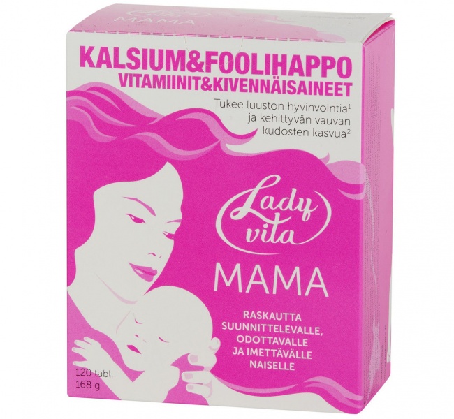 Витамин а для беременных. Витамины для беременных Ladyvita mama.