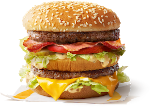 Фастфуд McDonald’s / Макдоналдс Биг Мак Бекон-Томат-Салат фото