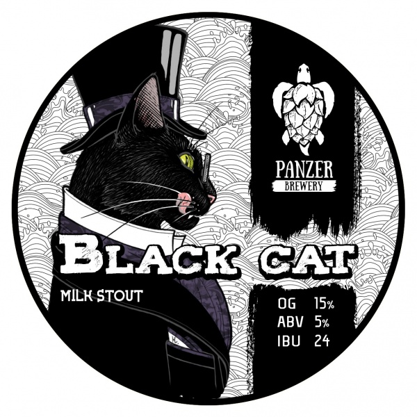 Пиво Panzer Brewery Black Cat фото